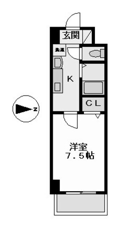 日比野駅 徒歩5分 5階の物件間取画像